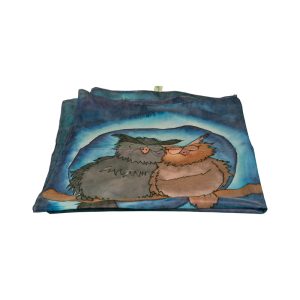 Ručno oslikana marama od svile 90x90 cm